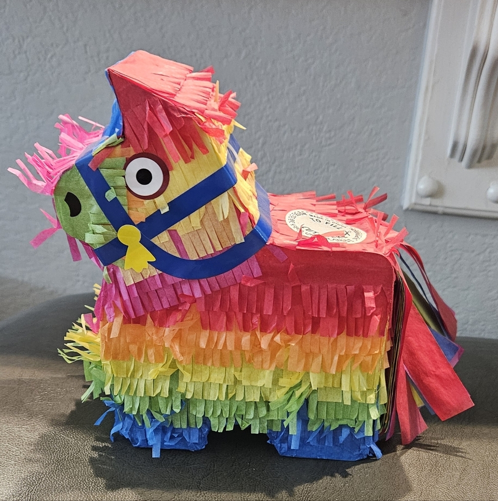 4 Total Available For Purchase | Miniature Colorful Piñata